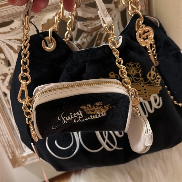 💗Juicy Couture Black and Gold Bag Set🩷 - Picture 4 of 16
